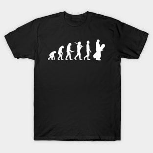 Funny Snowboarding Evolution Gift For Snowboarders T-Shirt